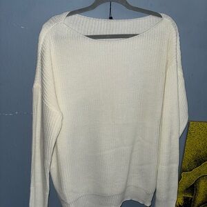 Elegant Cream Sweater